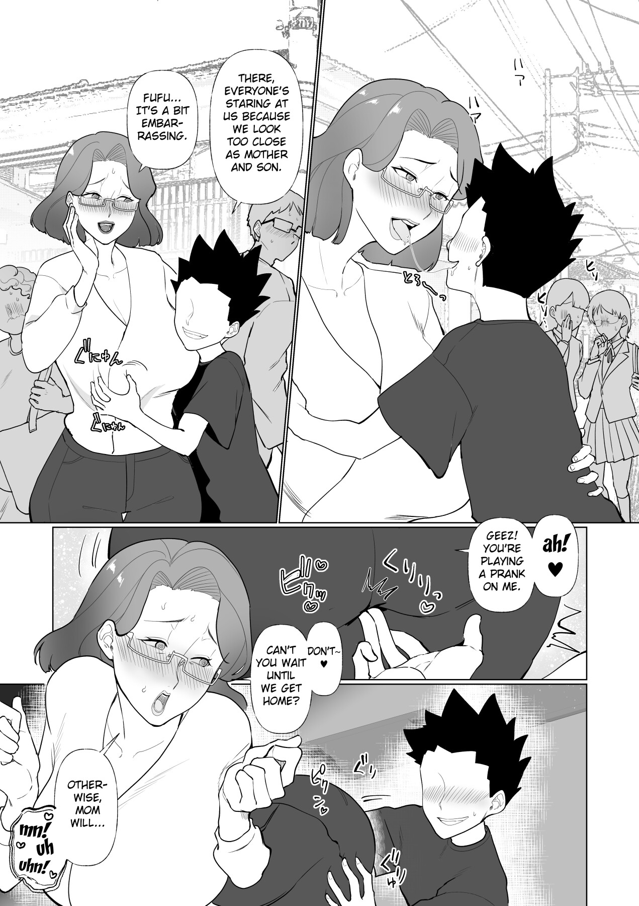 Hentai Manga Comic-Hypnotic mom and naughty son!-Read-31